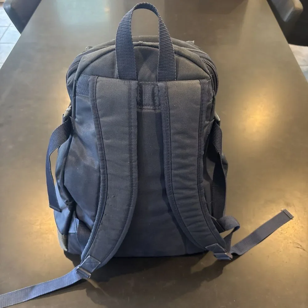 Vintage 90s Tommy Hilfiger Backpack Spell Out Big Flag Logo Preppy Old Money